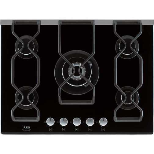 AEG 79852GM Gas Hob Stainless Steel - DISCONTINUED 